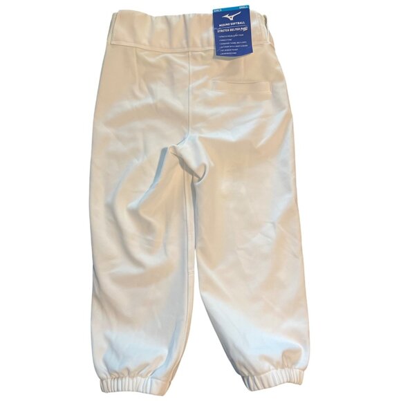 Mizuno Girls Small Softball Stretch Belted Pant - Picture 4 of 8